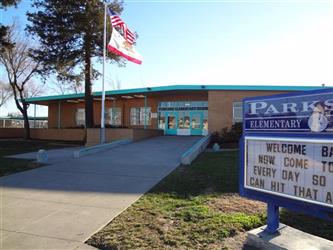 Parkside Elementary School, Front of School