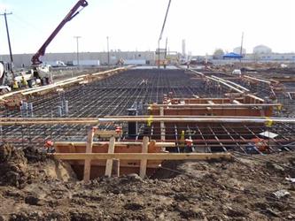 MLK Construction, Jan. 2012, Foundation Pour