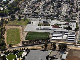 Hillview Junior High School - View from South