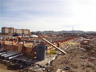 MLK Construction, Feb. 2012, South View