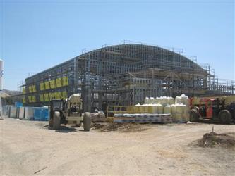 MLK Construction, May 2012, Progress on Gym