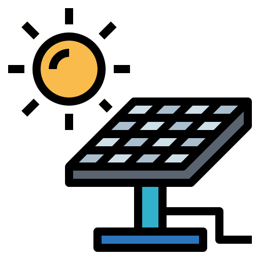 Solar energy graphic