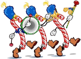 Marching Candy Canes