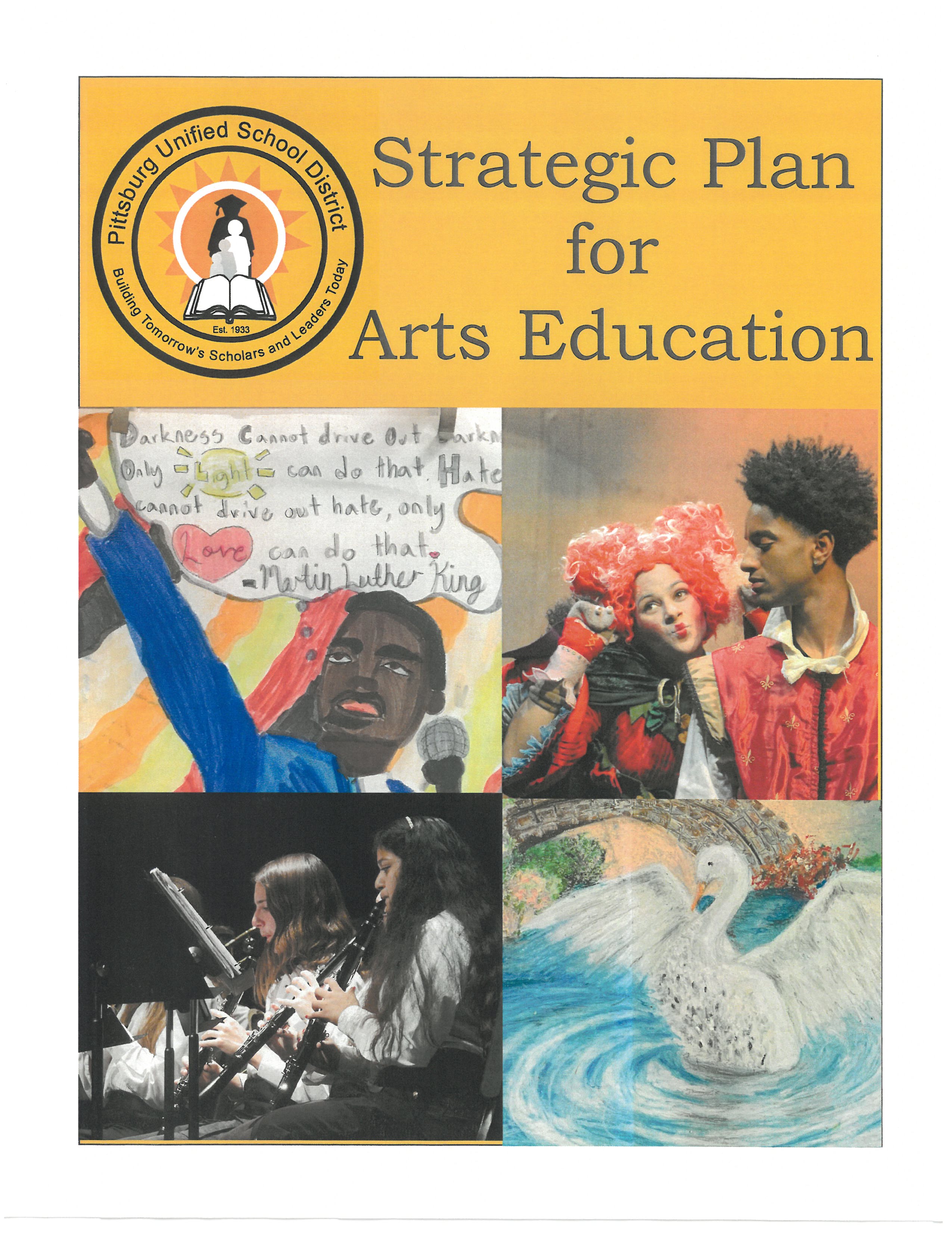 Cover for District Strategic Plan