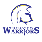 Logo: Hillview Warriors with helment