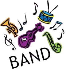 Colorful instruments with 