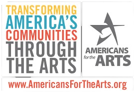 multi color words: Transforming America's Communities Through The Arts. American for the Arts.org